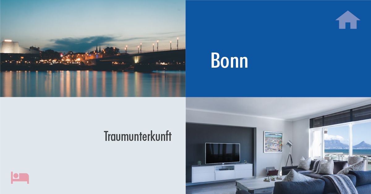 Bonn - Ferienwohnung, Ferienhaus, Hotel - www.rooms24.de