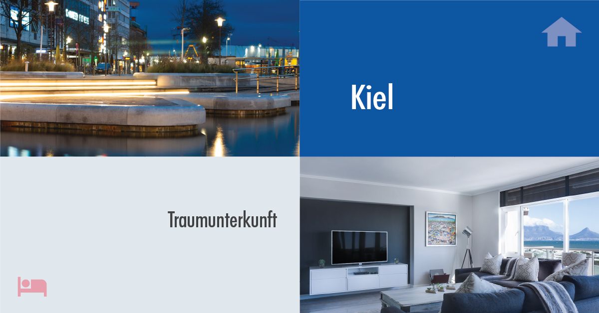 Kiel - Ferienwohnung, Ferienhaus, Hotel - www.rooms24.de