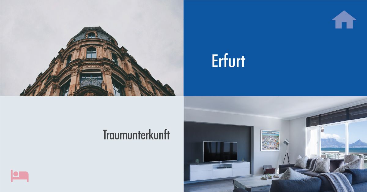 Erfurt - Ferienwohnung, Ferienhaus, Hotel - www.rooms24.de