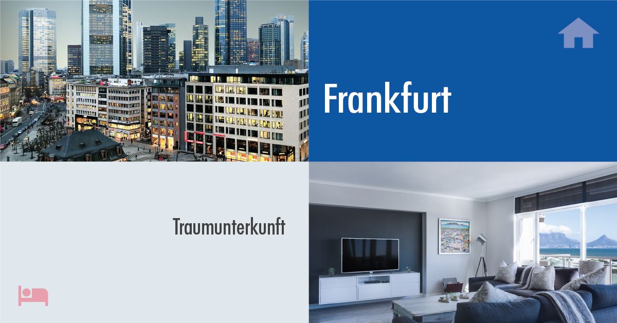 Frankfurt am Main -  Ferienwohnung, Ferienhaus, Hotel - www.rooms24.de